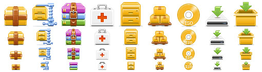 Archive Toolbar Icons