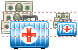 Medical insurance icons