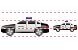 Police car icons