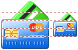 Bank cards icons