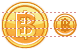 Baht coin icons