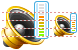 Volume level icons
