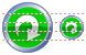 Green redo button icons