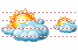 Cloudy day icons