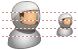 Astronaut icons