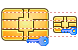 Secure EEPROM chip icons